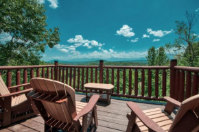 Hawk Point Cabin - Breathtaking View, Hot Tub, Game Room, 4BR 3BA Sleep 14